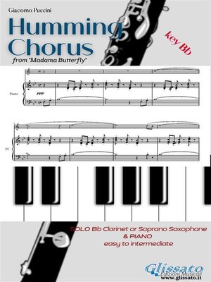 cover image of Humming Chorus--Bb Clarinet/Sax and Piano (Key Bb)